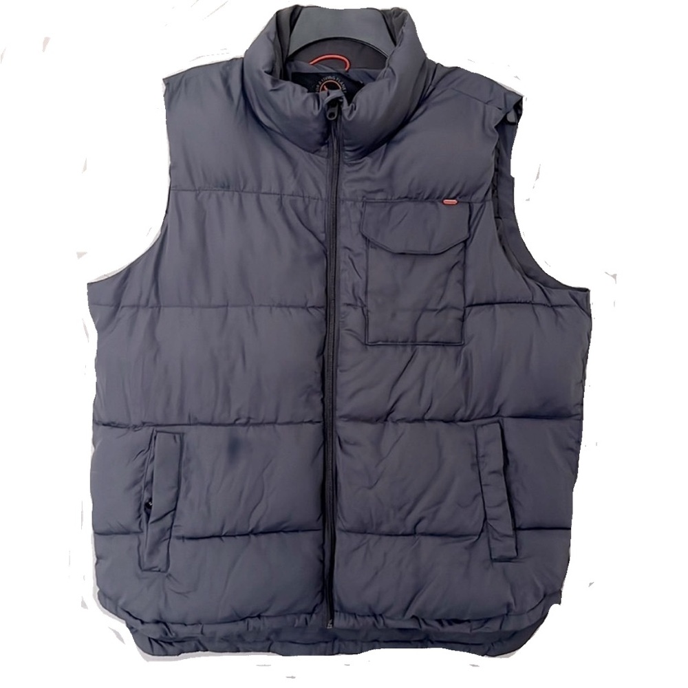 Hawke & Co grey puffer vest XL